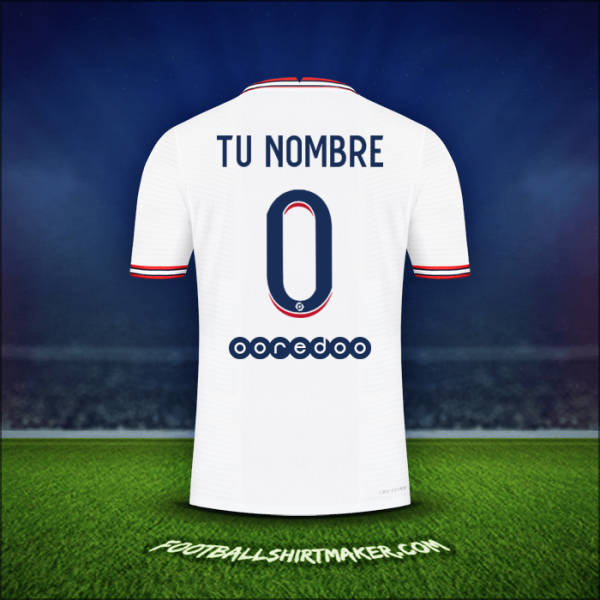 Camiseta Paris Saint Germain IIII 2021/2022 -  tu nombre - 0