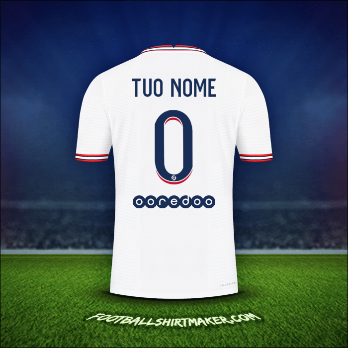 Maglia Paris Saint Germain IIII 2021/2022 -  tuo nome - 0