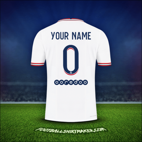 Shirt Paris Saint Germain IIII 2021/2022 -  your name - 0