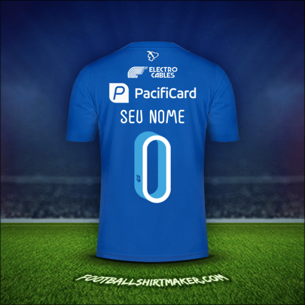 Camisa Emelec 2022 -  seu nome - 0