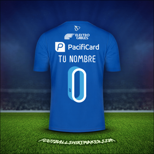 Camiseta Emelec 2022 -  tu nombre - 0