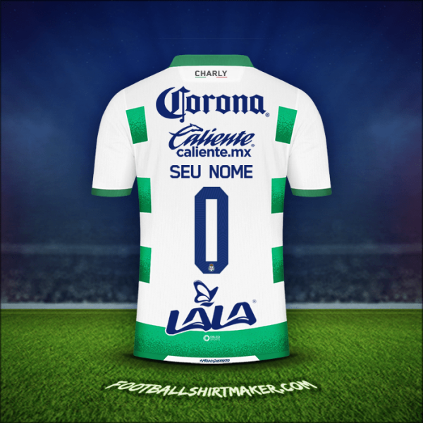 Camisa Santos Laguna 2021/22 -  seu nome - 0