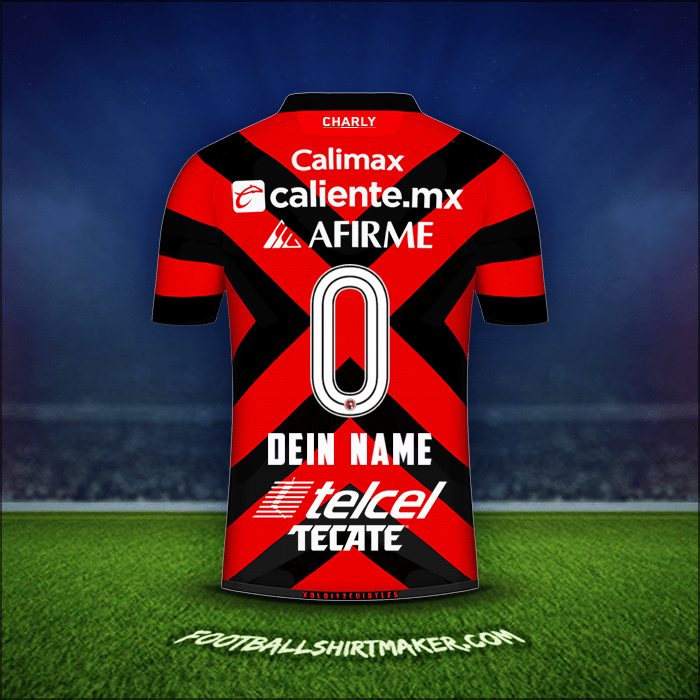 Trikot Club Tijuana 2021/2022 -  dein name - 0