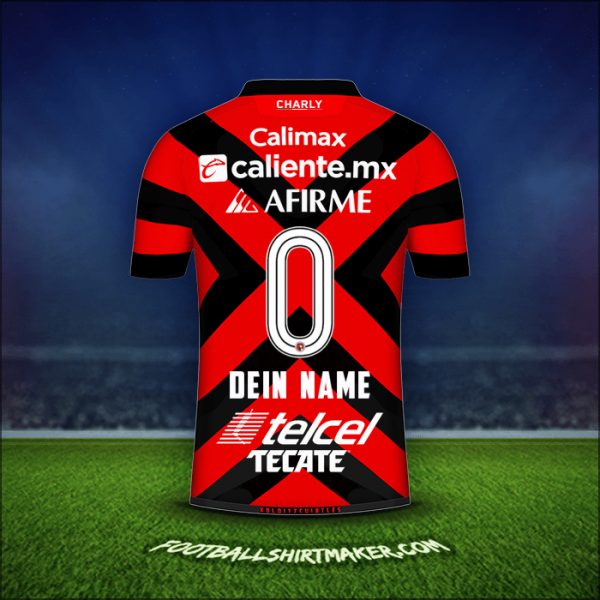 Trikot Club Tijuana 2021/2022 -  dein name - 0