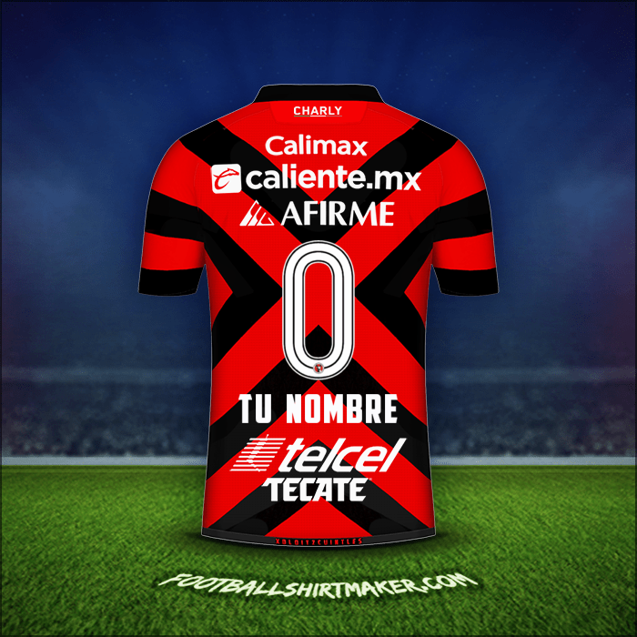 Jersey Club Tijuana 2021/2022 -  tu nombre - 0
