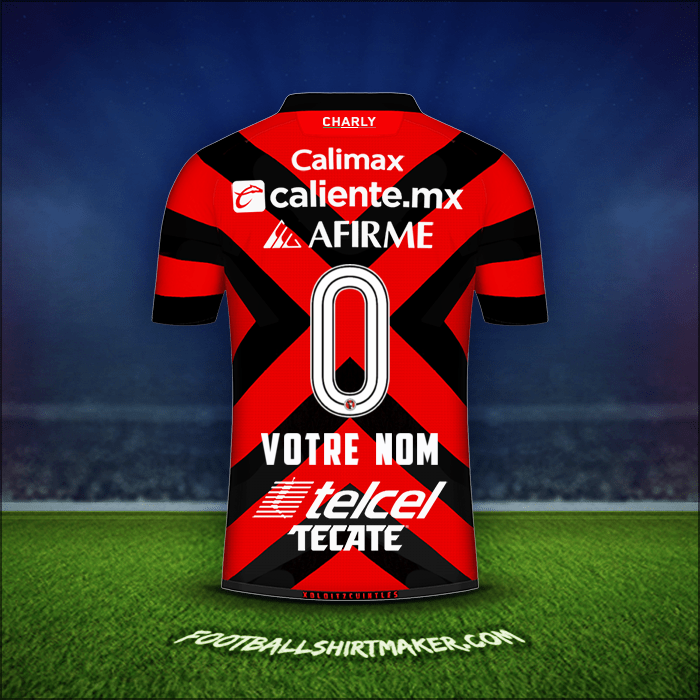Maillot Club Tijuana 2021/2022 -  votre nom - 0