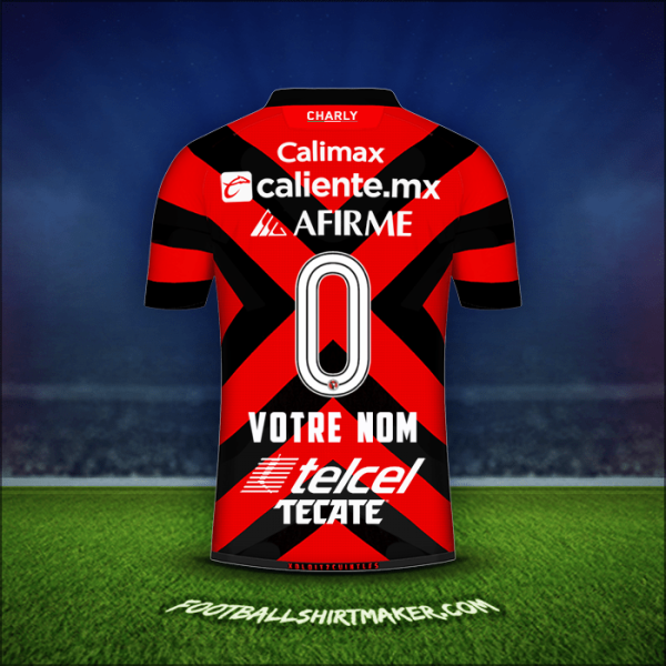 Maillot Club Tijuana 2021/2022 -  votre nom - 0