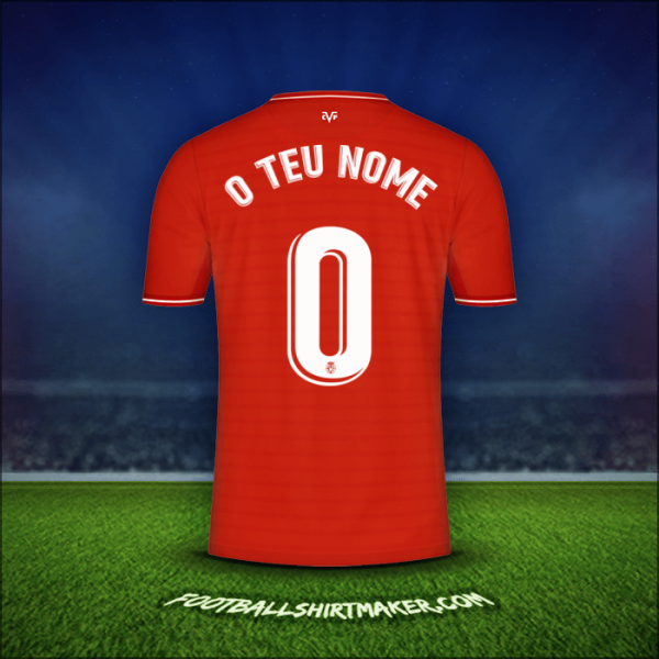 Camisola Villarreal CF 2021/2022 Alternativa -  o teu nome - 0