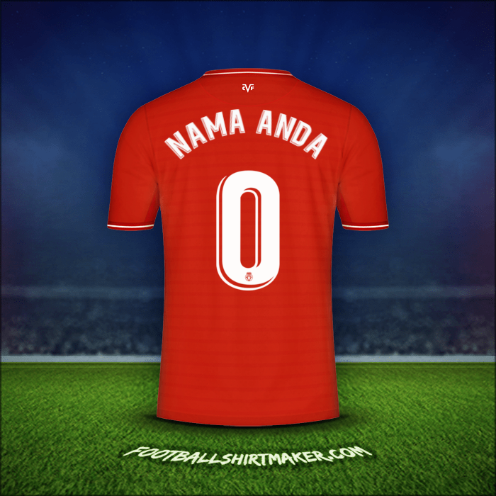Jersey Villarreal CF 2021/2022 Alternatif -  nama anda - 0