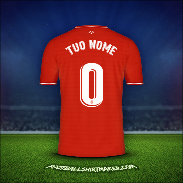 Maglia Villarreal CF 2021/2022 Seconda -  tuo nome - 0