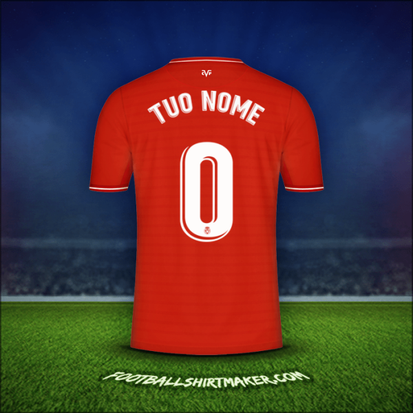 Maglia Villarreal CF 2021/2022 Seconda -  tuo nome - 0