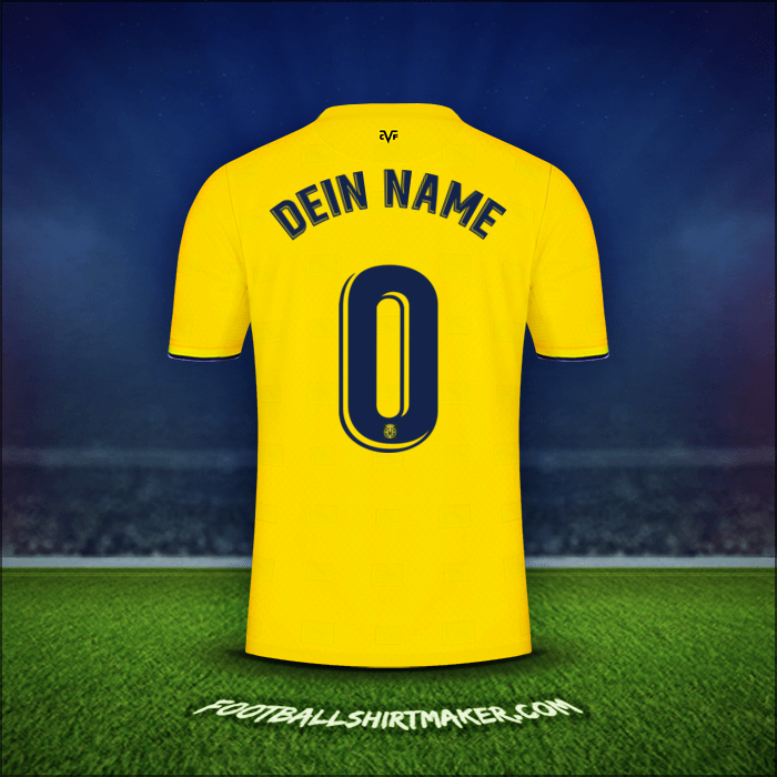Trikot Villarreal CF 2021/2022 -  dein name - 0