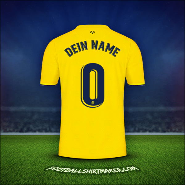 Trikot Villarreal CF 2021/2022 -  dein name - 0