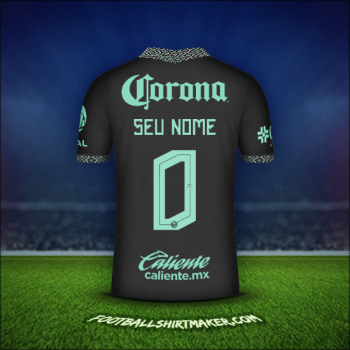 Camisa Club America 2022 Terceira -  seu nome - 0