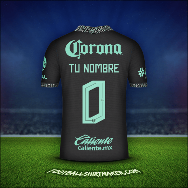Jersey Club America 2022 Tercera -  tu nombre - 0