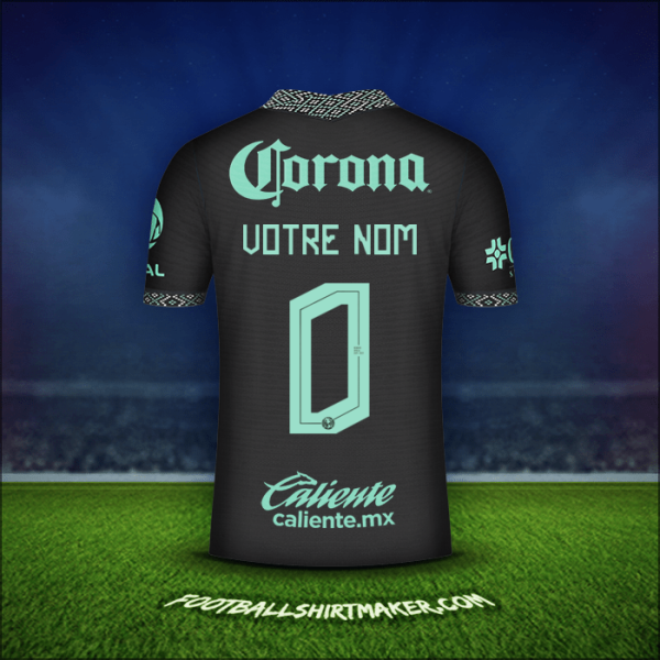 Maillot Club America 2022 Troisième -  votre nom - 0