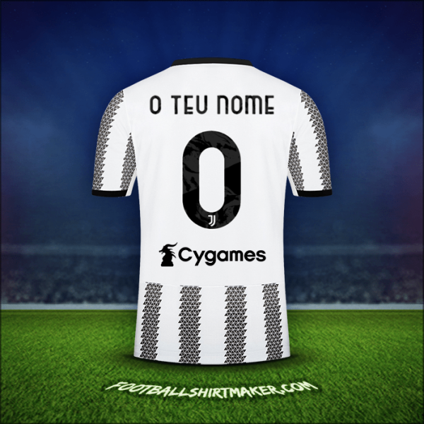 Camisola Juventus FC 2022/2023 -  o teu nome - 0