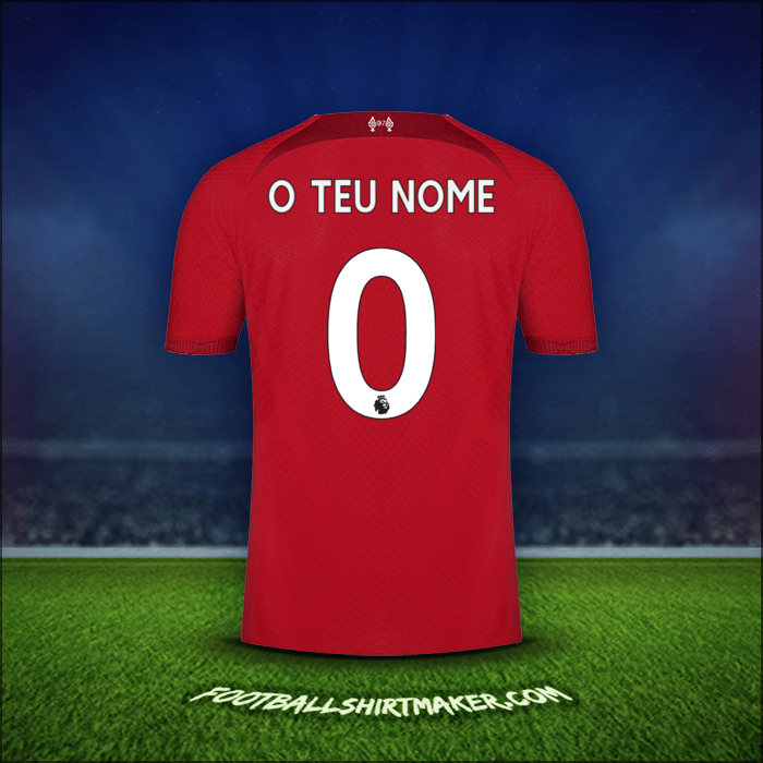 Camisola Liverpool FC 2022/2023 -  o teu nome - 0