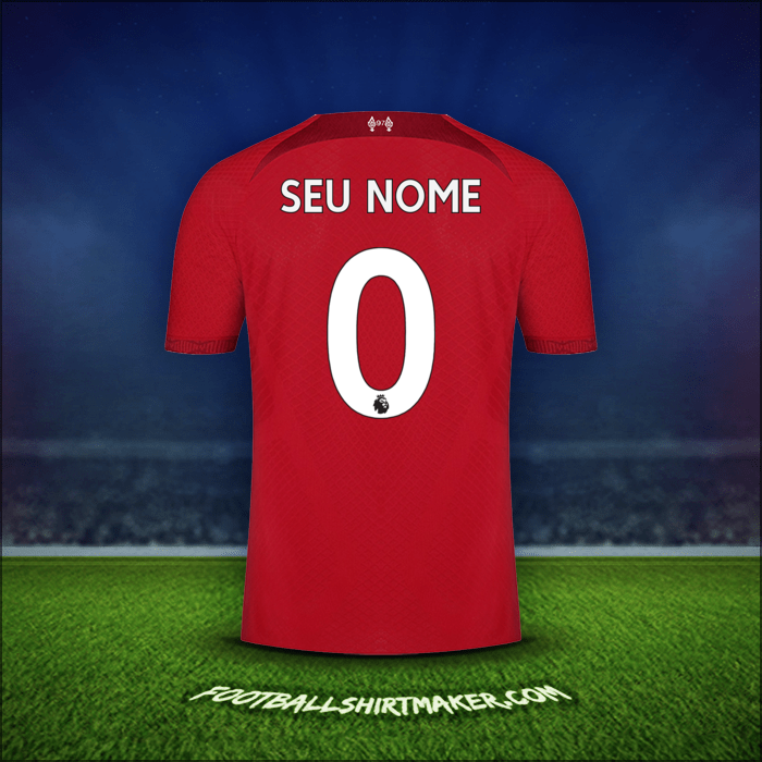 Camisa Liverpool FC 2022/2023 -  seu nome - 0