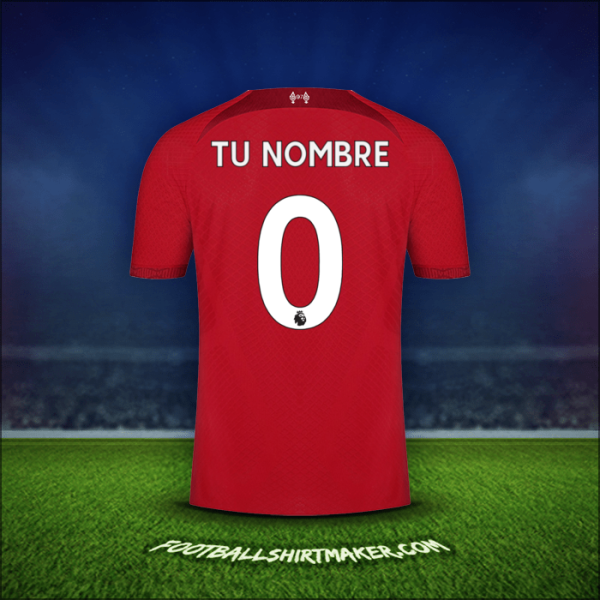Jersey Liverpool FC 2022/2023 -  tu nombre - 0