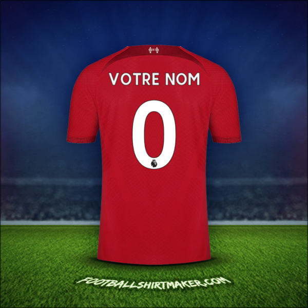Maillot Liverpool FC 2022/2023 -  votre nom - 0