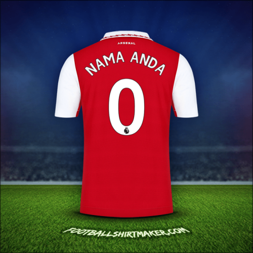 Jersey Arsenal 2022/2023 -  nama anda - 0