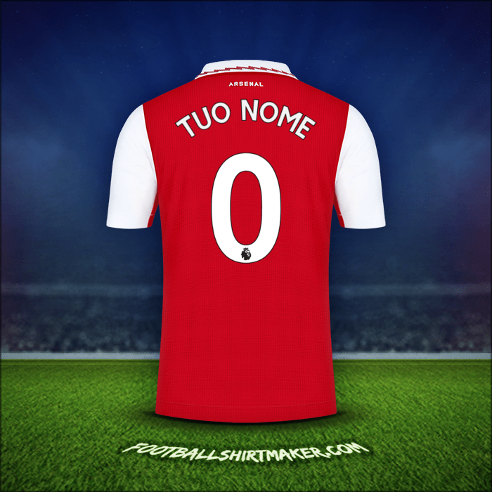 Maglia Arsenal 2022/2023 -  tuo nome - 0