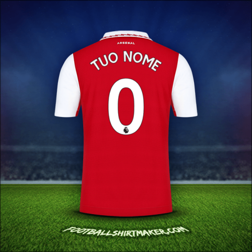 Maglia Arsenal 2022/2023 -  tuo nome - 0