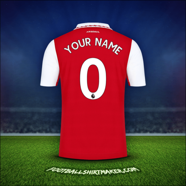 Jersey Arsenal 2022/2023 -  your name - 0