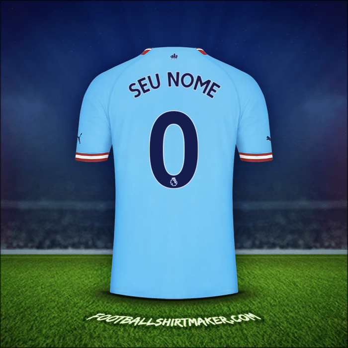 Camisa Manchester City 2022/2023 -  seu nome - 0