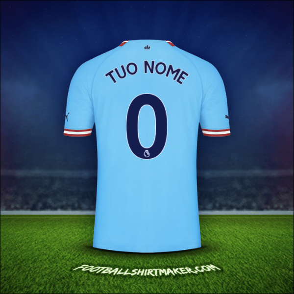 Maglia Manchester City 2022/2023 -  tuo nome - 0