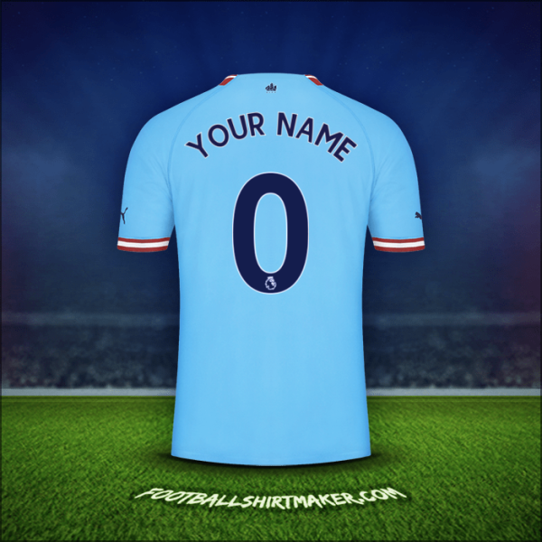 Jersey Manchester City 2022/2023 -  your name - 0