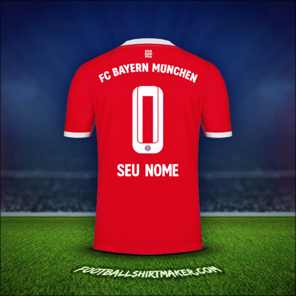 Camisa FC Bayern Munchen 2022/2023 -  seu nome - 0