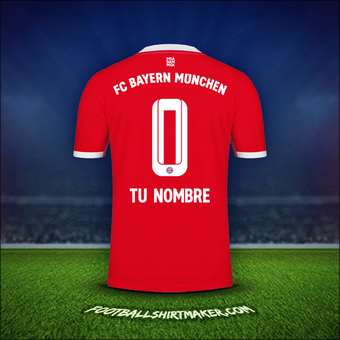 Camiseta FC Bayern Munchen 2022/2023 -  tu nombre - 0