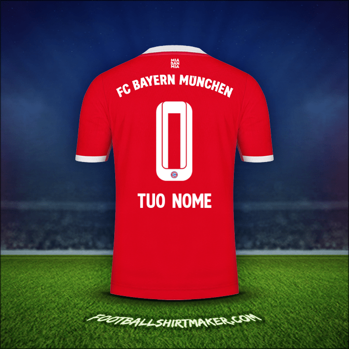 Maglia FC Bayern Munchen 2022/2023 -  tuo nome - 0