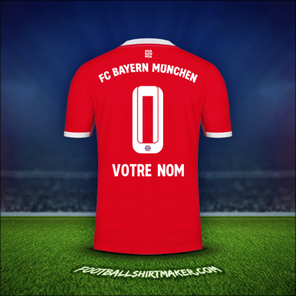 Maillot FC Bayern Munchen 2022/2023 -  votre nom - 0