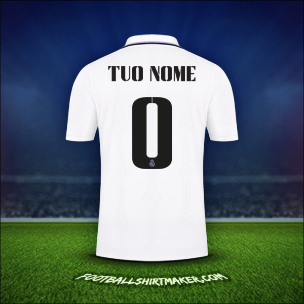 Maglia Real Madrid CF Cup 2022/2023 -  tuo nome - 0