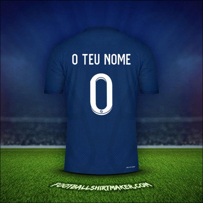 Camisola Paris Saint Germain 2022/2023 -  o teu nome - 0