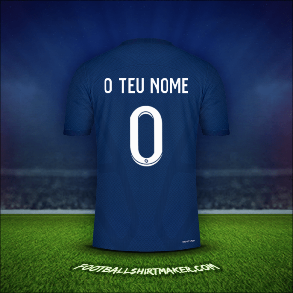 Camisola Paris Saint Germain 2022/2023 -  o teu nome - 0