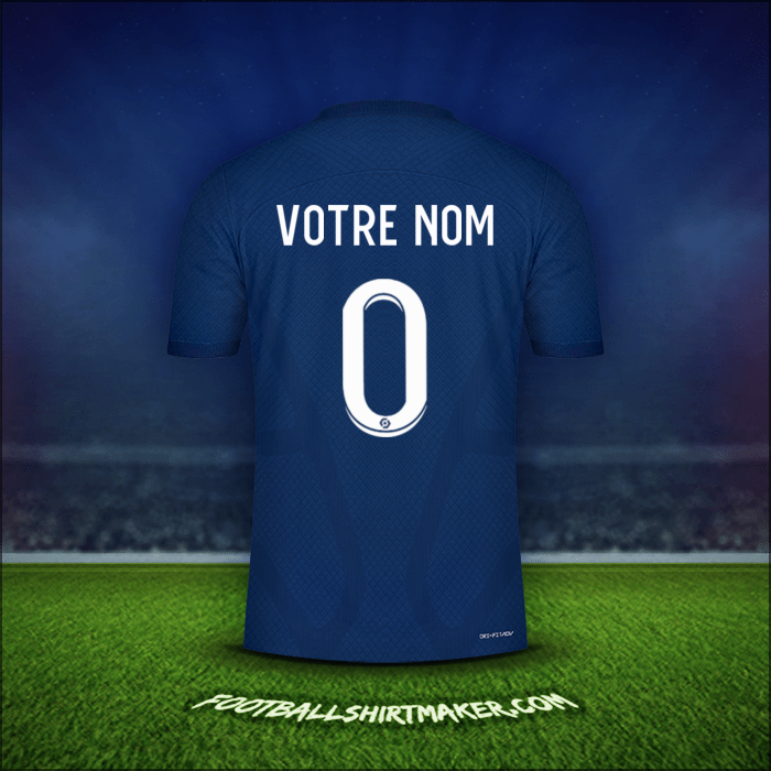 Maillot Paris Saint Germain 2022/2023 -  votre nom - 0