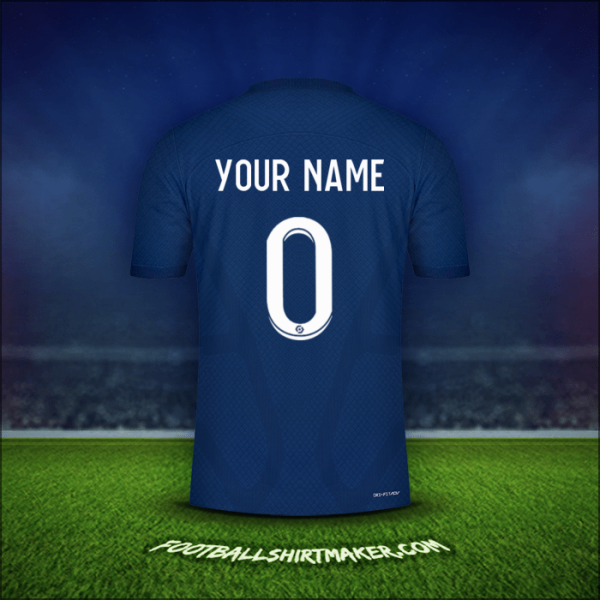 Jersey Paris Saint Germain 2022/2023 -  your name - 0