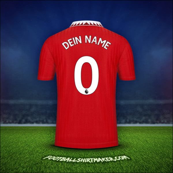 Trikot Manchester United 2022/2023 -  dein name - 0