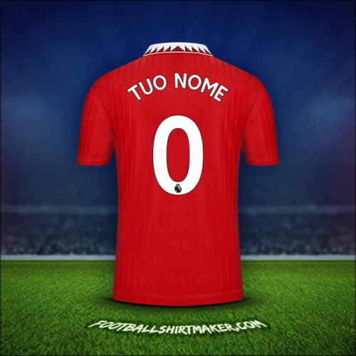 Maglia Manchester United 2022/2023 -  tuo nome - 0