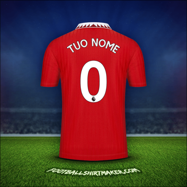 Maglia Manchester United 2022/2023 -  tuo nome - 0