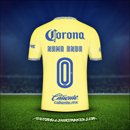 Jersey Club America 2022/2023 -  nama anda - 0