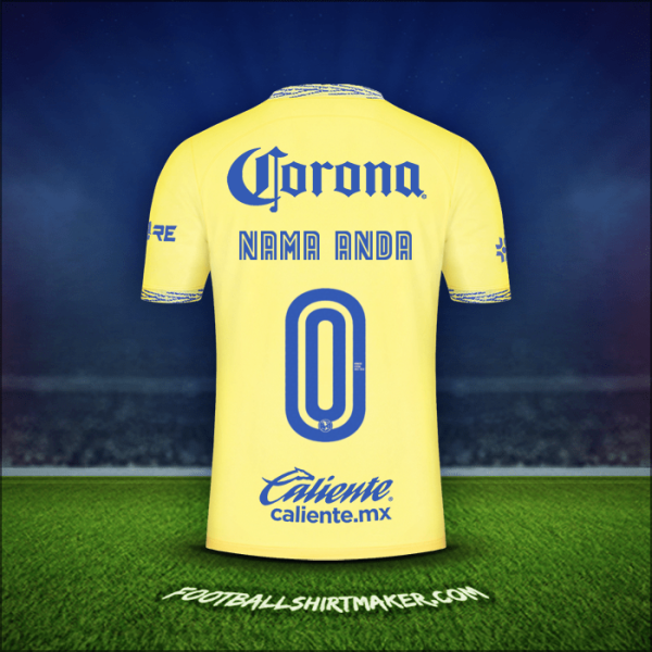 Jersey Club America 2022/2023 -  nama anda - 0