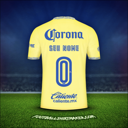 Camisa Club America 2022/2023 -  seu nome - 0