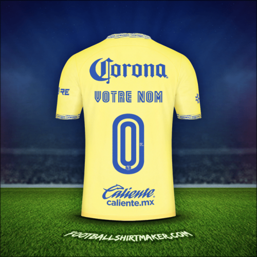 Maillot Club America 2022/2023 -  votre nom - 0