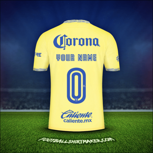 Shirt Club America 2022/2023 -  your name - 0