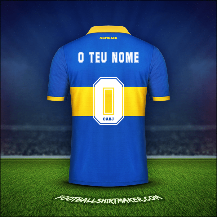 Camisola Boca Juniors 2022/2023 -  o teu nome - 0